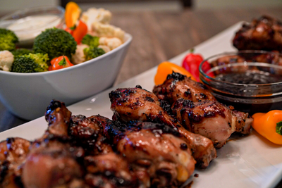 BAR-B-QUED CHICKEN DRUMSTICKS