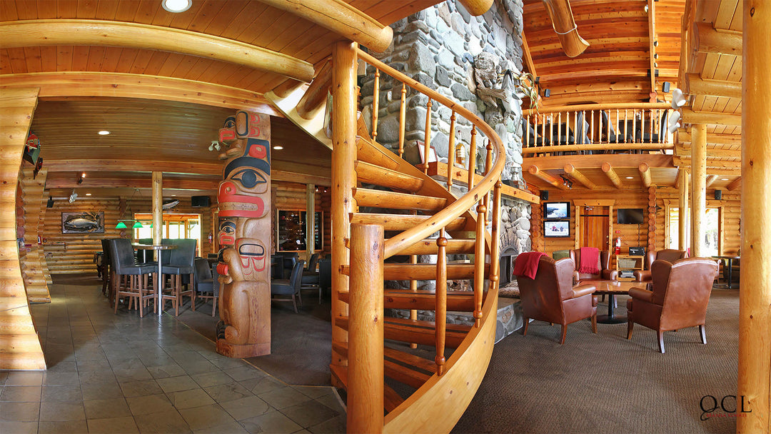 QUEEN CHARLOTTE LODGE in HAIDA GWAII - SALMON, COHO &amp; HALIBUT