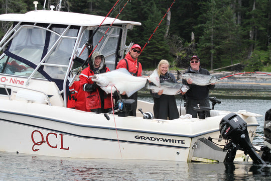 QUEEN CHARLOTTE LODGE in HAIDA GWAII - SALMON, COHO &amp; HALIBUT