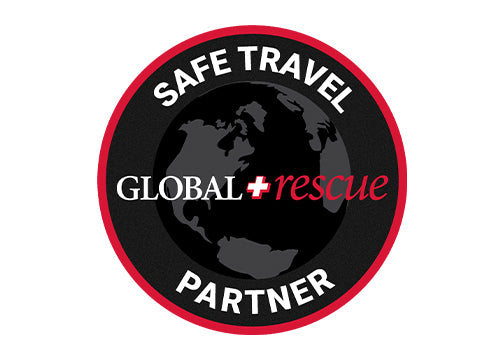Global Rescue logo for Fly Gyde Fishing partners