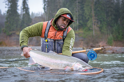Hoh River Fly Fishing For Salmon, Steelhead