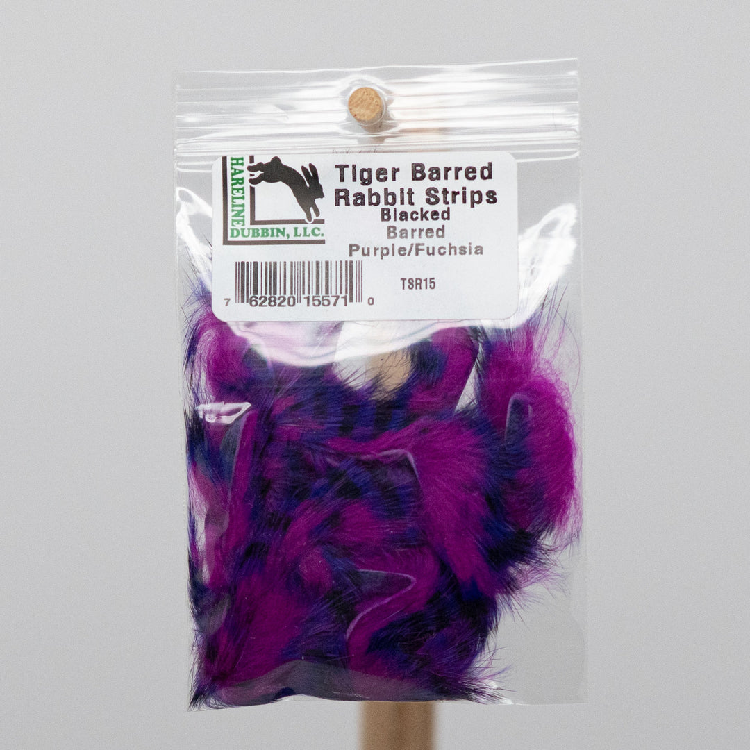 TIGER BARRED RABBIT STRIPS - 4 color options