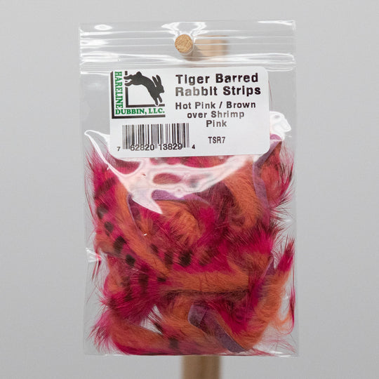 TIGER BARRED RABBIT STRIPS - 4 color options