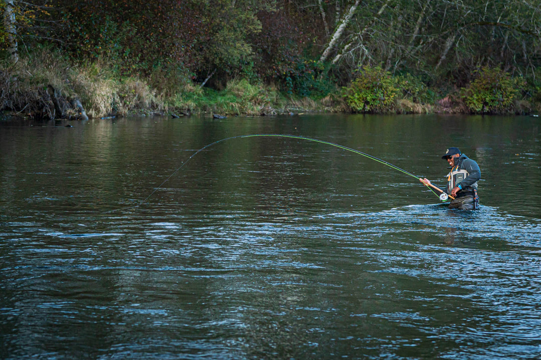 Satsop River Fly Fishing For Salmon, Steelhead