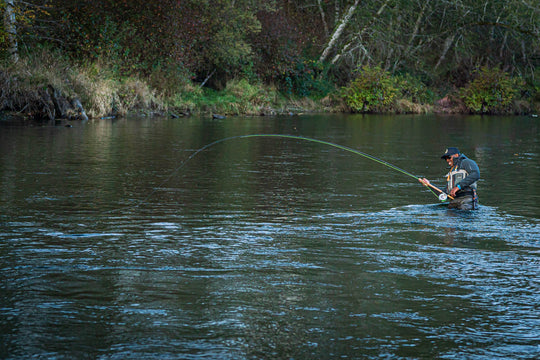 Satsop River Fly Fishing For Salmon, Steelhead