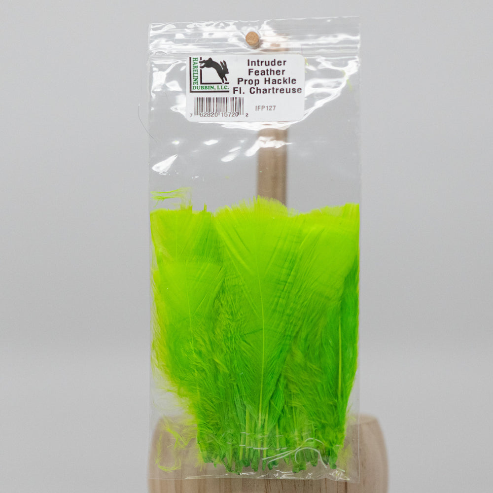 HARELINE INTRUDER FEATHER PROP HACKLE - 8 color options