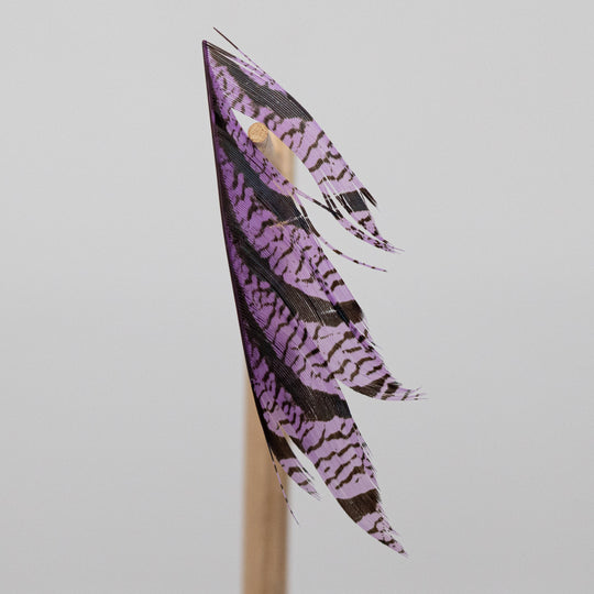LADY AMHERST CENTER TAIL 4" PIECE - 9 color options
