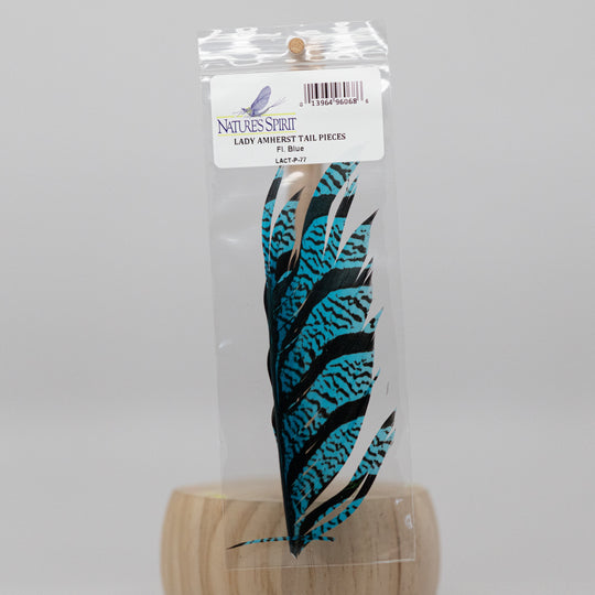 LADY AMHERST CENTER TAIL 4" PIECE - 9 color options