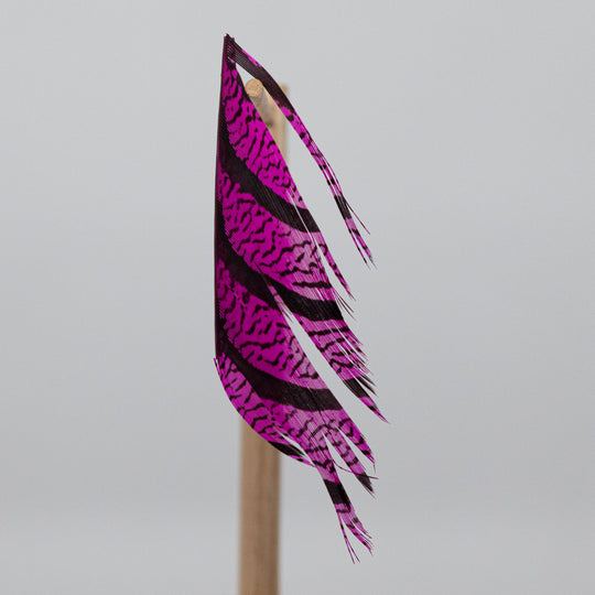 LADY AMHERST CENTER TAIL 4" PIECE - 9 color options