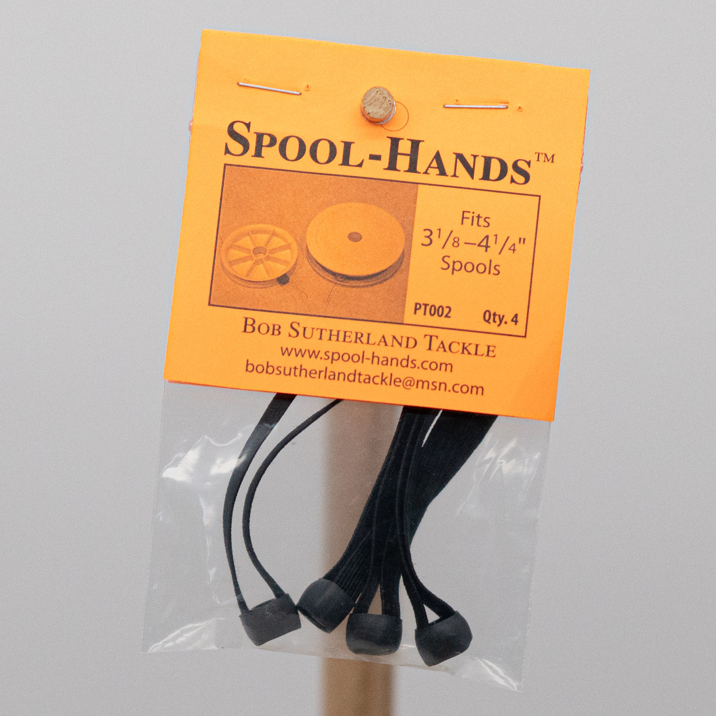 SPOOL HANDS FOR 3 1/8 - 4 1/4 SPOOLS 4 PACK