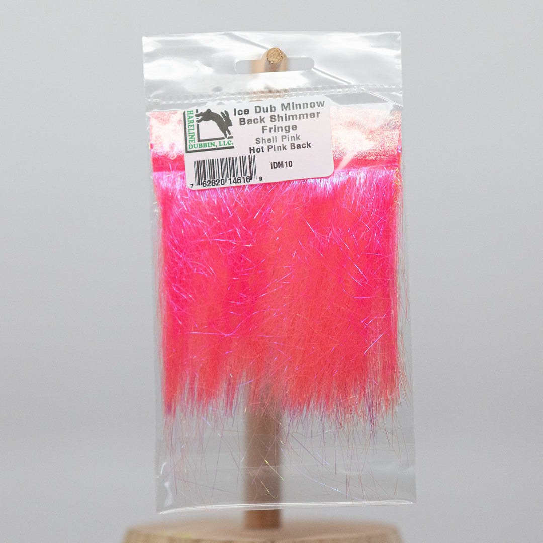 ICE DUB MINNOW BACK SHIMMER FRINGE - 3 color options
