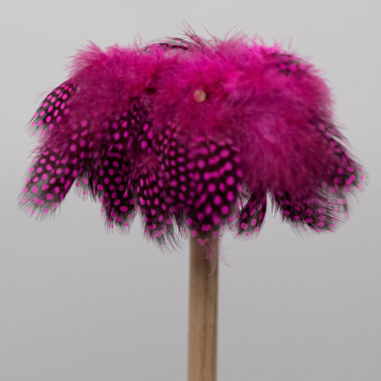 HARELINE STRUNG GUINEA FEATHERS - 14 color options