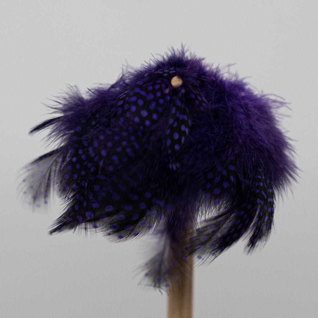 HARELINE STRUNG GUINEA FEATHERS - 14 color options