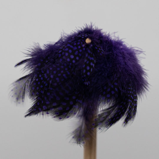 HARELINE STRUNG GUINEA FEATHERS - 14 color options
