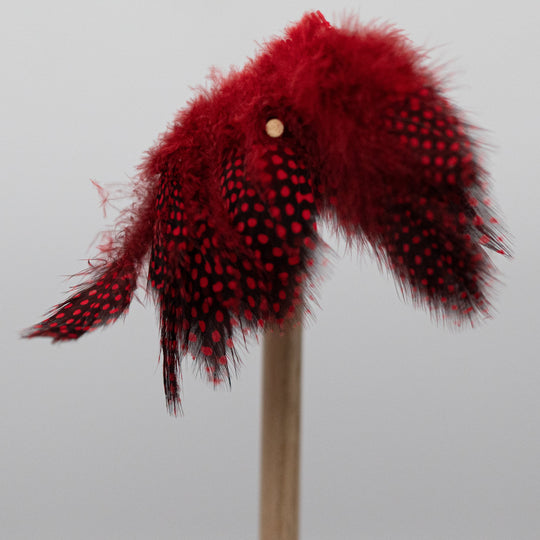 HARELINE STRUNG GUINEA FEATHERS - 14 color options