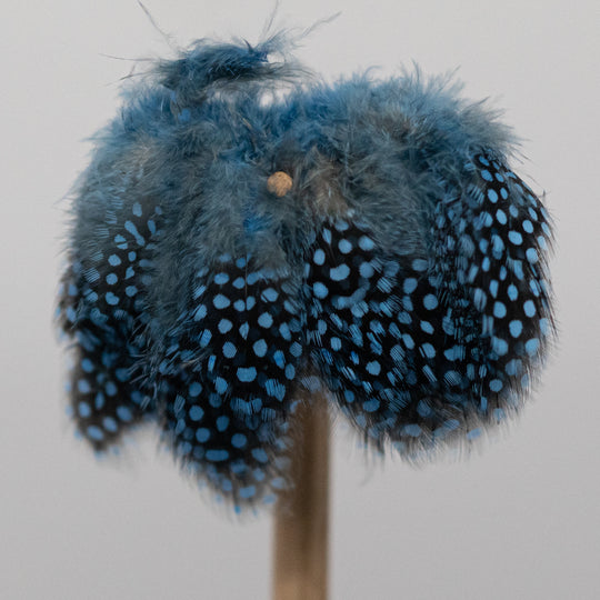 HARELINE STRUNG GUINEA FEATHERS - 14 color options