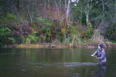 Satsop River Fly Fishing For Salmon, Steelhead