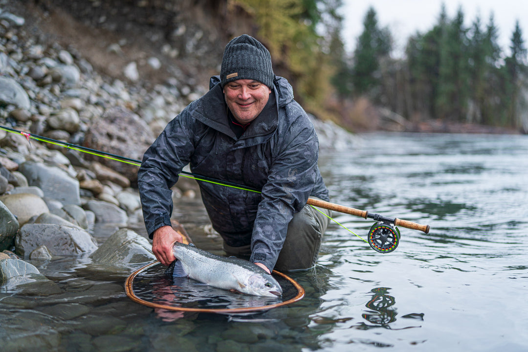 Hoh River Fly Fishing For Salmon, Steelhead