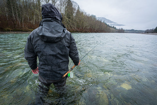 Sauk River Fly Fishing For Salmon, Steelhead