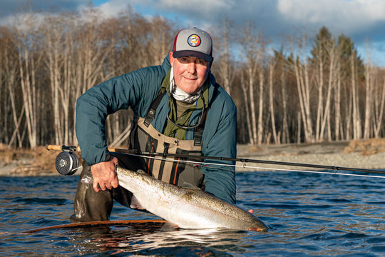 Quinault River Fly Fishing Salmon, Steelhead