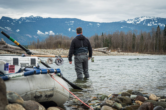 Sauk River Fly Fishing For Salmon, Steelhead