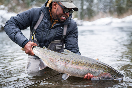 Situk River with Glacier Bear Lodge