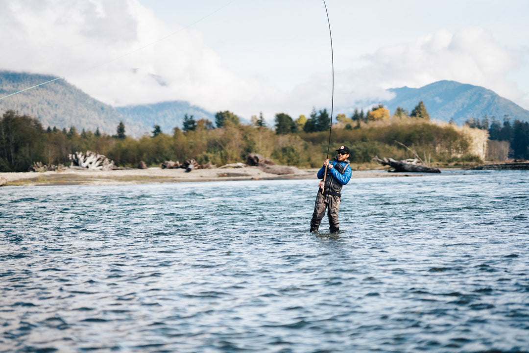 Quinault River Fly Fishing Salmon, Steelhead