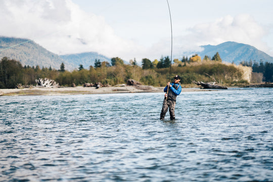 Quinault River Fly Fishing Salmon, Steelhead