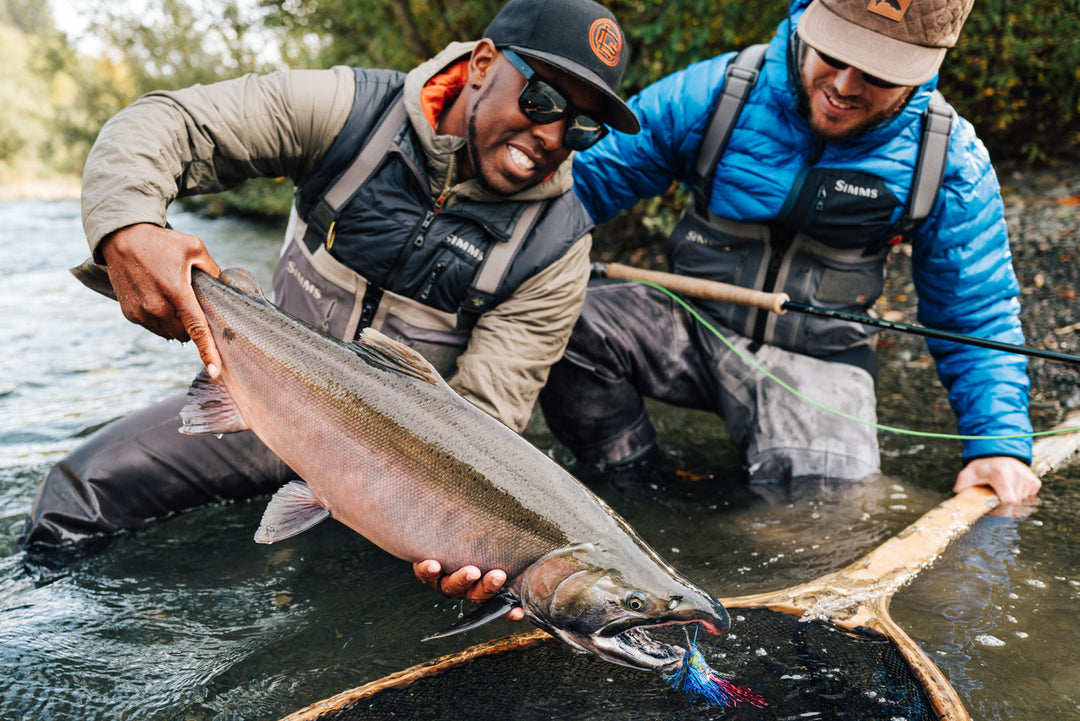 Humptulips River Fly Fishing Salmon, Steelhead