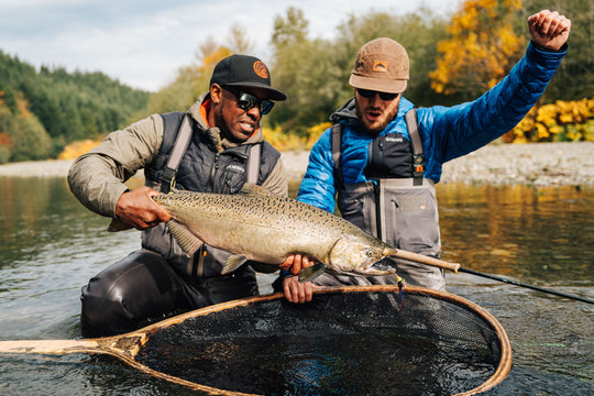 Humptulips River Fly Fishing Salmon, Steelhead