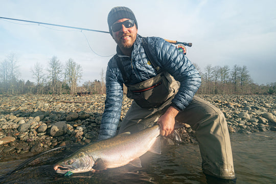 Humptulips River Fly Fishing Salmon, Steelhead