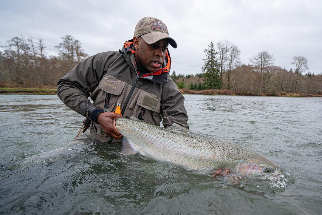 Humptulips River Fly Fishing Salmon, Steelhead