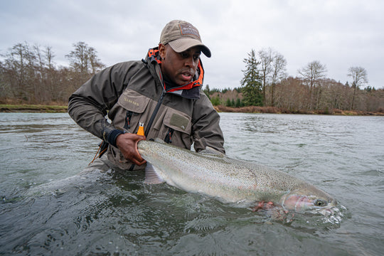 Humptulips River Fly Fishing Salmon, Steelhead