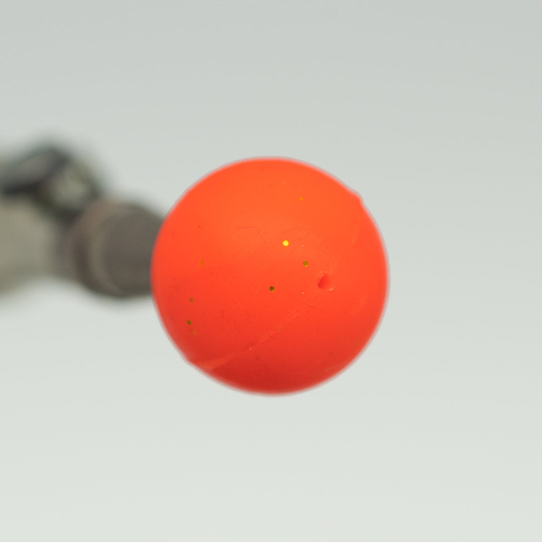 NATR'L BEADS - ROAD CONE WITH GOLD FLAKE