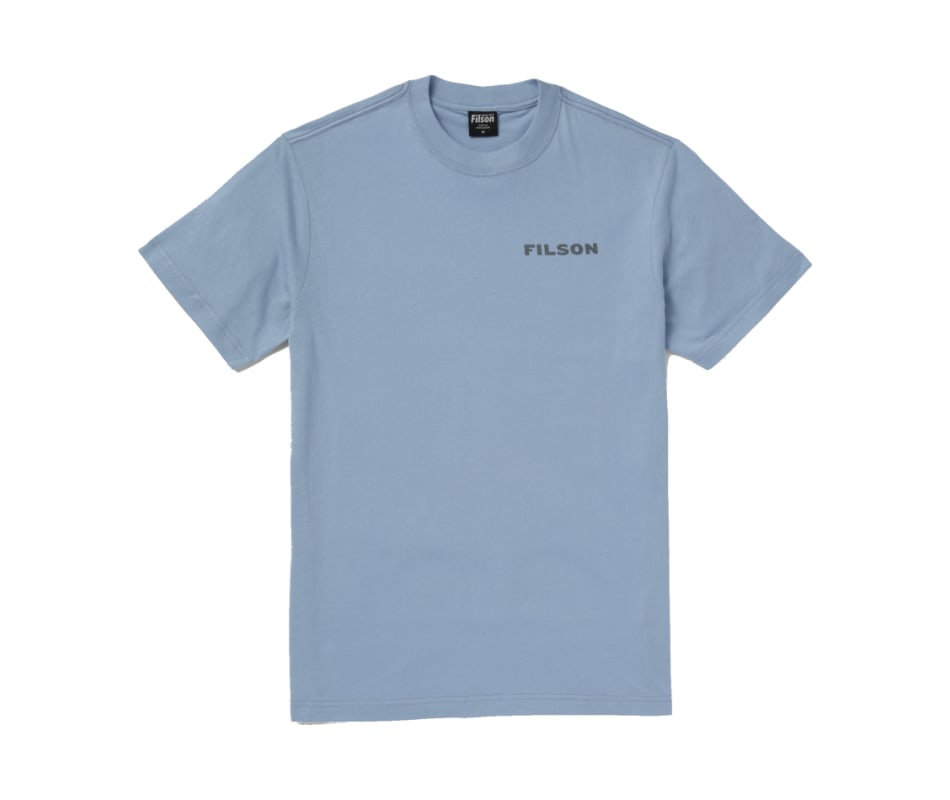 FILSON S/S RANGER GRAPHIC T-SHIRT - BLUECCFISH